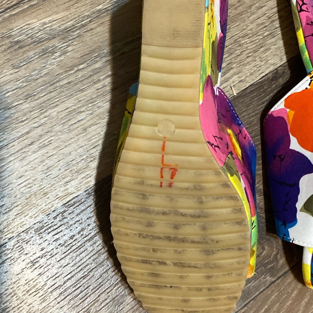 🔥 Colorful Floral Wedge Sandals - Picture 10 of 10
